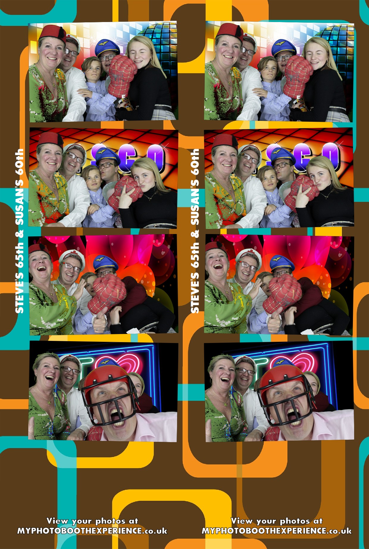 Steve's 65th & Susan 60th Birthday | View more photos from the event at gallery.myphotoboothexperience.co.uk/u/MyPhotoBoothExperienceLtd/Steves-65th-Susan-60th-Birthday